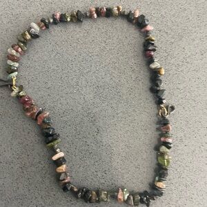 Multicolor Stone Beaded Necklace